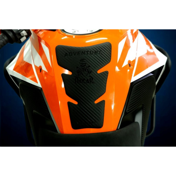 Tankpad Für KTM Adventure 1050 V1 | 3D Kunstharz Aufkleber | Selbstklebend Motorrad Schutz